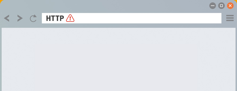 Browser insecure warning